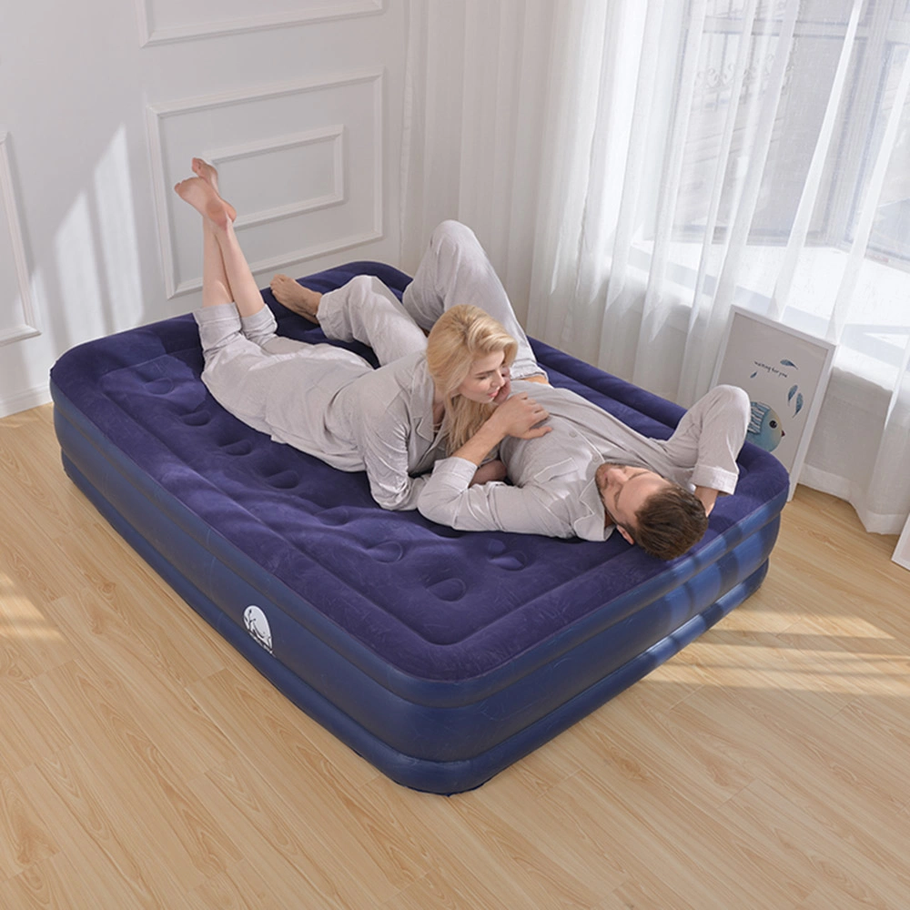 High Quality Airbed Mattress Inflatable Double Size High Raised Air Mattress