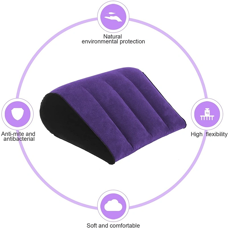 Cushion Body Support Furniture Couple Game Toys Inflatable Air Love Pillow for Man Women