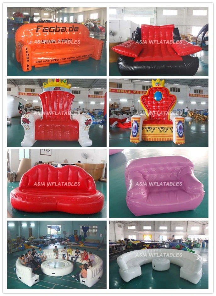 Promotional Outdoor Cheap Inflatable Furniture, Outdoor Inflatable Air Furniture Sofa