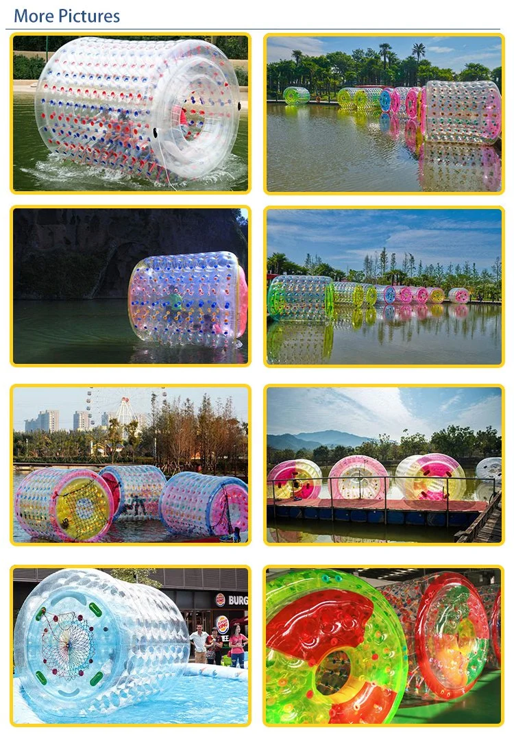 New Design Giant Inflatable Water Bubble Ball Inflatable Water Roller Games