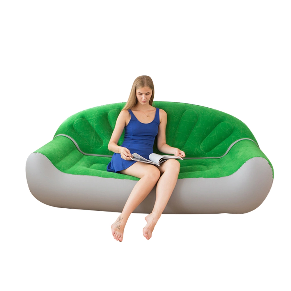 Inflatable Sofa Chair Blow up Two Person Portable Air Sofa
