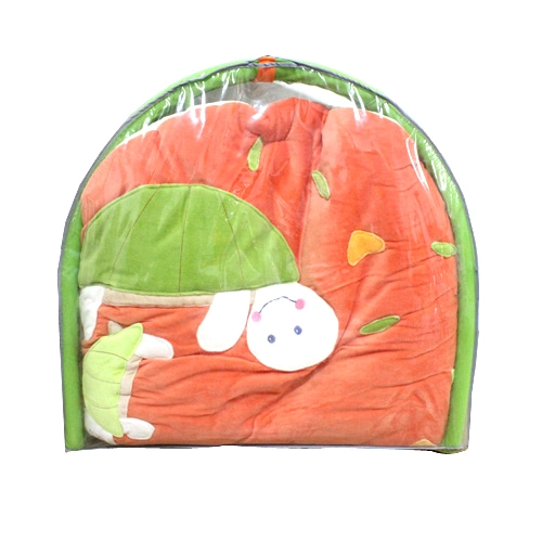 Inflatable Infant Play Mat with Toys Sensory-Stimulating Infant Activity Gym for Babies