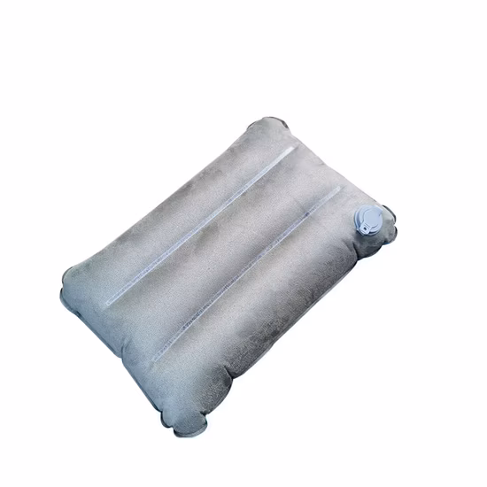 Oreiller d'air gonflable de camping pour les coussins de couchage de soutien de conception cellulaire