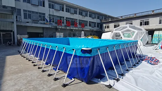 Échantillon Suppot Piscine de bain pour animaux de compagnie à levage électrique avec pied en acier inoxydable