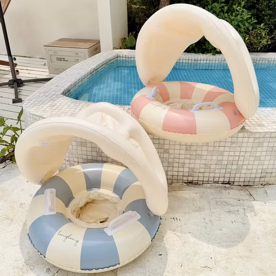 Sports nautiques Anneau de bain hippocampe de pneu gonflable de haute qualité pour adultes Anneau de natation gonflable