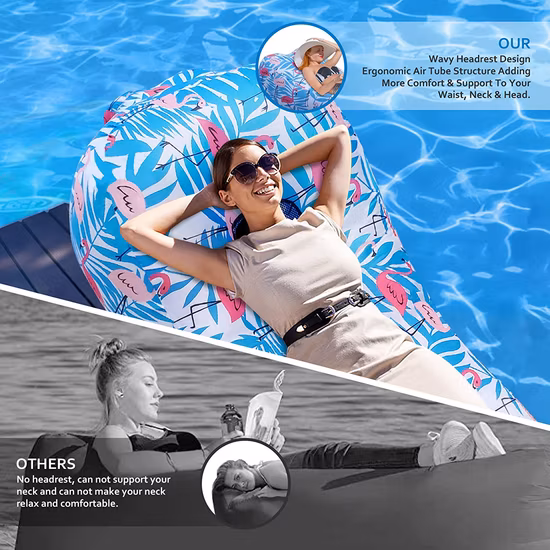 Multi-Function Couch Cum Bed Chair Lazy Blue Travel Sleeping Bag Gonflable Air Sofa